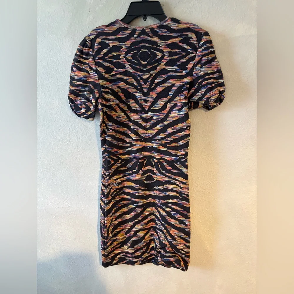 Free People‎ Zebra Print Mini Dress XS